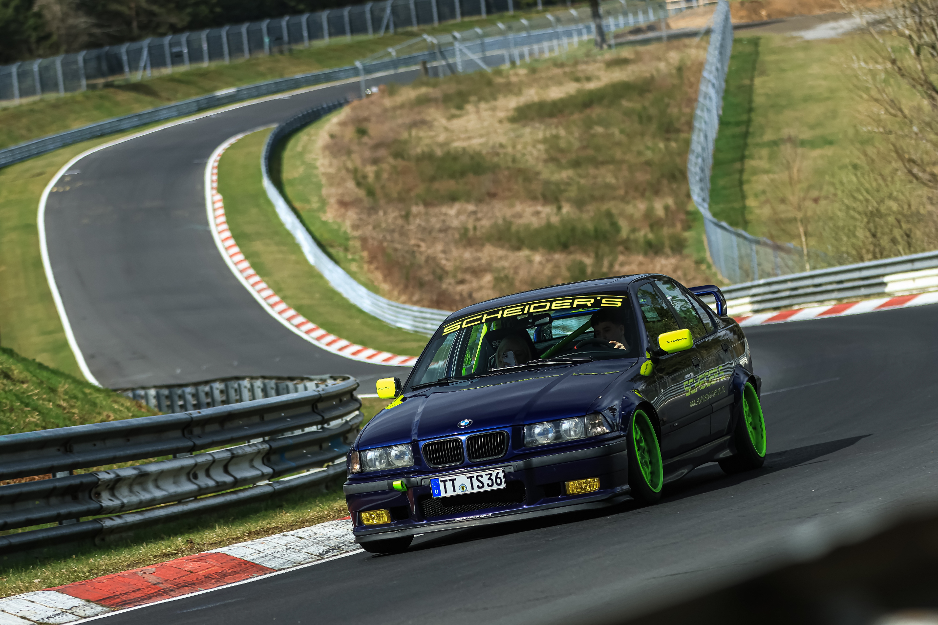 Scheider's Motorsport BMW E36 on the Nürburgring Nordschleife